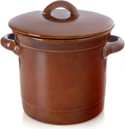 Keramička posuda za fermentiranje s poklopcem 1 l