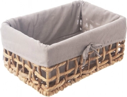 Prirodna košara za pohranu s izdržljivom tekstilnom uloškom, 30,5 × 20,5 × 15 cm ORION