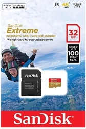 SanDisk Extreme 32GB microSDHC kartica za 4K i Full HD