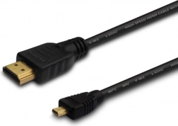HDMI na micro HDMI kabel 1 m crni
