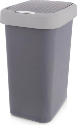 Plastična kanta za otpad 25 l siva