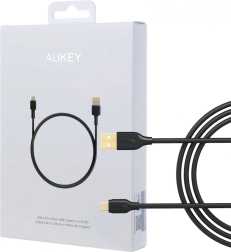 brzi micro USB kabel AUKEY 1 m, USB‑A, 480 Mb/s