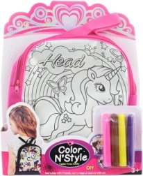 Ruksak za bojanje s jednorogom