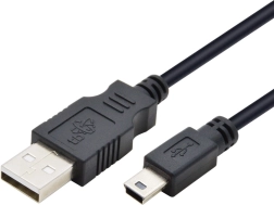 TB USB – Mini USB kabel 1 m, crni