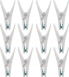 Plastične kvačice za rublje 12 kom