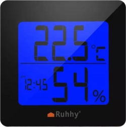 Meteorološka stanica 5 u 1 s termometrom, higrometrom, satom, budilicom i kalendarom RUHHY