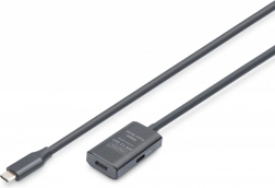 Aktivni produljni kabel USB-C na USB-C, USB 3.2 Gen1, 5Gbps, 5m