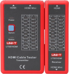 Tester HDMI kabela UNI‑T UT681HDMI