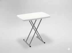Sklopivi turistički i catering stol s podesivom visinom 76,5 × 49,5 cm