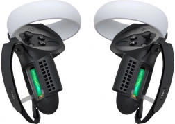 Maska s gripom i otvorom za bateriju za Meta Quest 2 od Kiwi Designa, crna