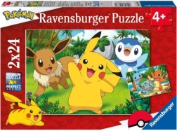 Puzzle Pokémoni 2x24 kom