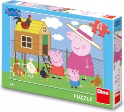puzzle peppa pig kokice 24 dijelova