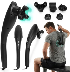 Ručni vibracijski masažer 20 W s 5 izmjenjivih nastavaka ModernHome