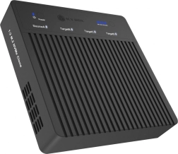 USB4 4-utorni duplicator za NVMe M.2 SSD s kloniranjem 1:3