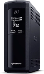 Rezervno napajanje UPS CYBERPOWER VP1600ELCD-FR 1600 VA / 960 W s LCD-om i AVR-om, 5x FR