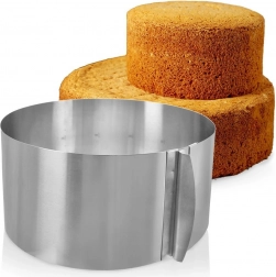 Podesivi inox obruč za torte 16–30 cm