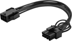 Napajajući kabel 6‑pin na 8‑pin (6+2) PCI‑Express 15 cm
