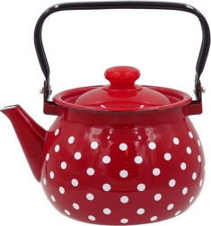 Emajlirani čajnik s točkicama 2,5 l TORO