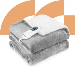 električki grijani pokrivač CozyHeat 120W sivi