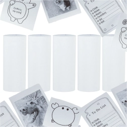 Termalni papir za mini pisač 5,7 cm x 4,5 m - 5 komada