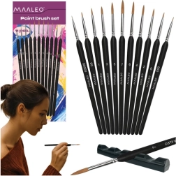 Set kistova za slikanje s postoljem Maaleo 11 kom