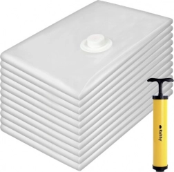 Set vakuumskih vreća 50 × 70 cm, 10 kom s ručnom pumpom RUHHY