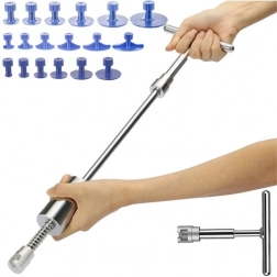 set za popravak udubljenja karoserije s kliznim čekićem i PDR adapterima