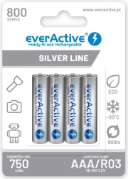 Punjive AAA baterije 800 mAh – 4 kom