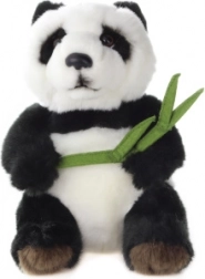 Plišani panda s bambusom 18 cm
