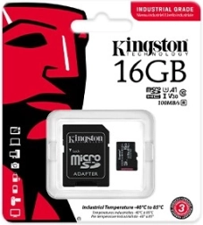 Industrijska microSD memorijska kartica 16 GB CL10 UHS‑I Kingston