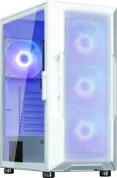 Računalno kućište I3 NEO ATX Mid Tower bijelo s ARGB ventilatorima