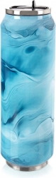 Termo šalica u obliku limenke 700 ml plava