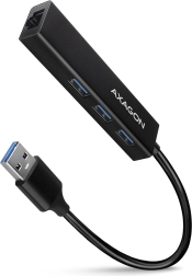 Višeportni USB hub AXAGON HMA-GL3A 4-u-1, 5 Gbps