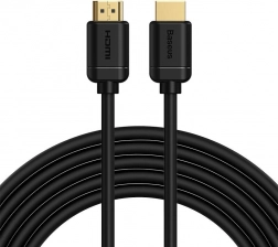 Baseus HDMI 2.0 kabel 4K 60 Hz, 3D, HDR, 18 Gb/s, 5 m – crna