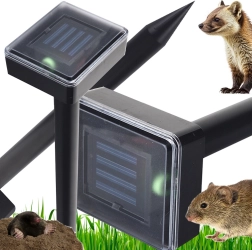 Solarni ultrazvučni rastjerivač krtica i glodavaca 1000 m²