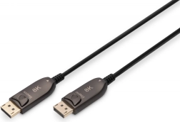 Hibridni DisplayPort kabel 1.4 AOC 8K 60 Hz DP–DP 20 m – crna