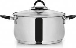 Inox lonac sa staklenim poklopcem DALIE 24 cm, 5,3 l