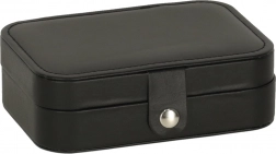 putna kutija za nakit s organizatorom – crna