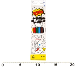 Pastelne boje ERGO 6 kom