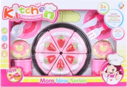 Set za rezanje torte s posuđem za djecu