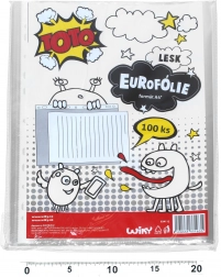 Prozirna viseća mapa za dokumente A4 – sjaj