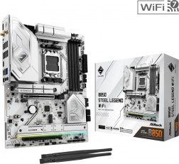 Bijela matična ploča B650 Steel Legend WiFi AM5 ATX