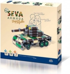Konstruktorski set SEVA vojska – borbena vozila, 436 dijelova