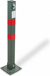 Sklopivi parkirni stup s lokotom 65 cm
