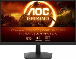 AOC C27G4ZXU 27" zakrivljeni gaming monitor 280 Hz Fast VA