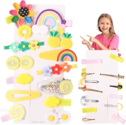 Set šarenih kopči za kosu za djevojčice, 14 kom