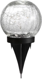 Vrtna solarna svjetiljka SUPERFIRE s senzorom sumraka 600 mAh