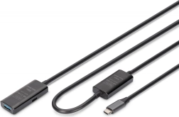 Aktivni produžni kabel USB-C - USB-A 10m, USB 3.2 Gen1 5Gbps