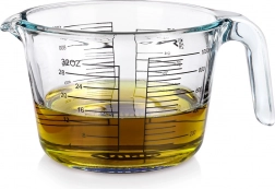 Staklena kuhinjska mjerna čaša 1 l VILDE