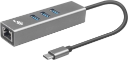 USB-C adapter s RJ45 + 3x USB-A portovi - 1000 Mb/s